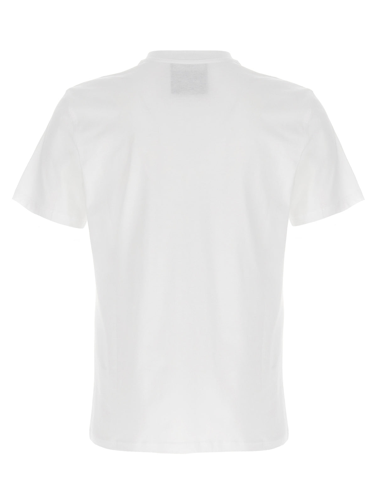 Moschino White Cotton Classic Design T-shirt