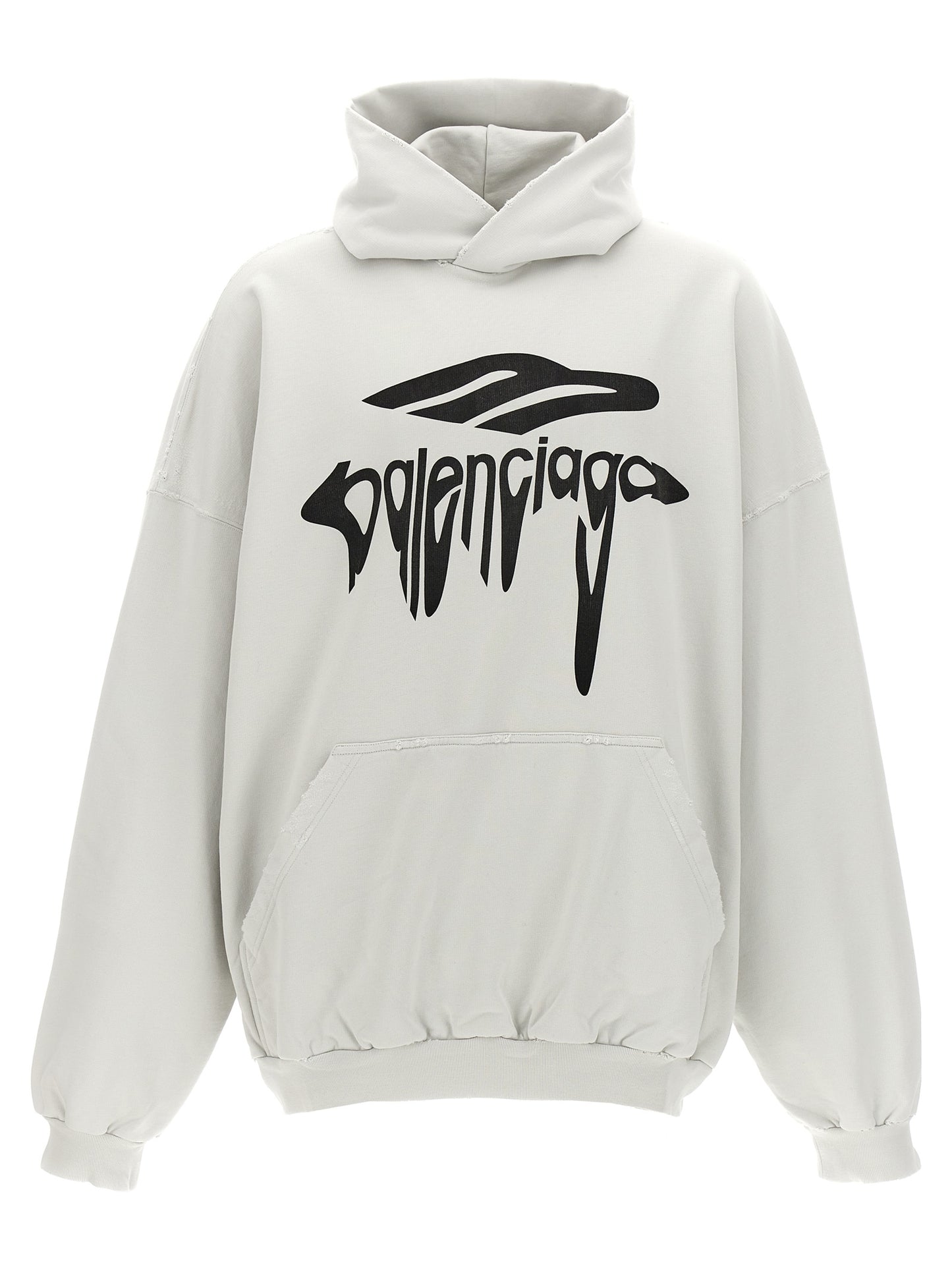 Sudadera Balenciaga de algodón blanco