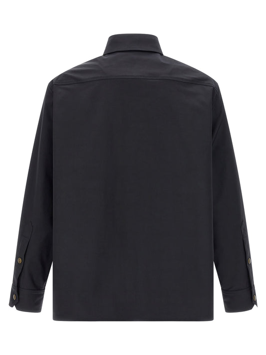 Chaqueta Larga de Poliéster Azul Valentino Garavani