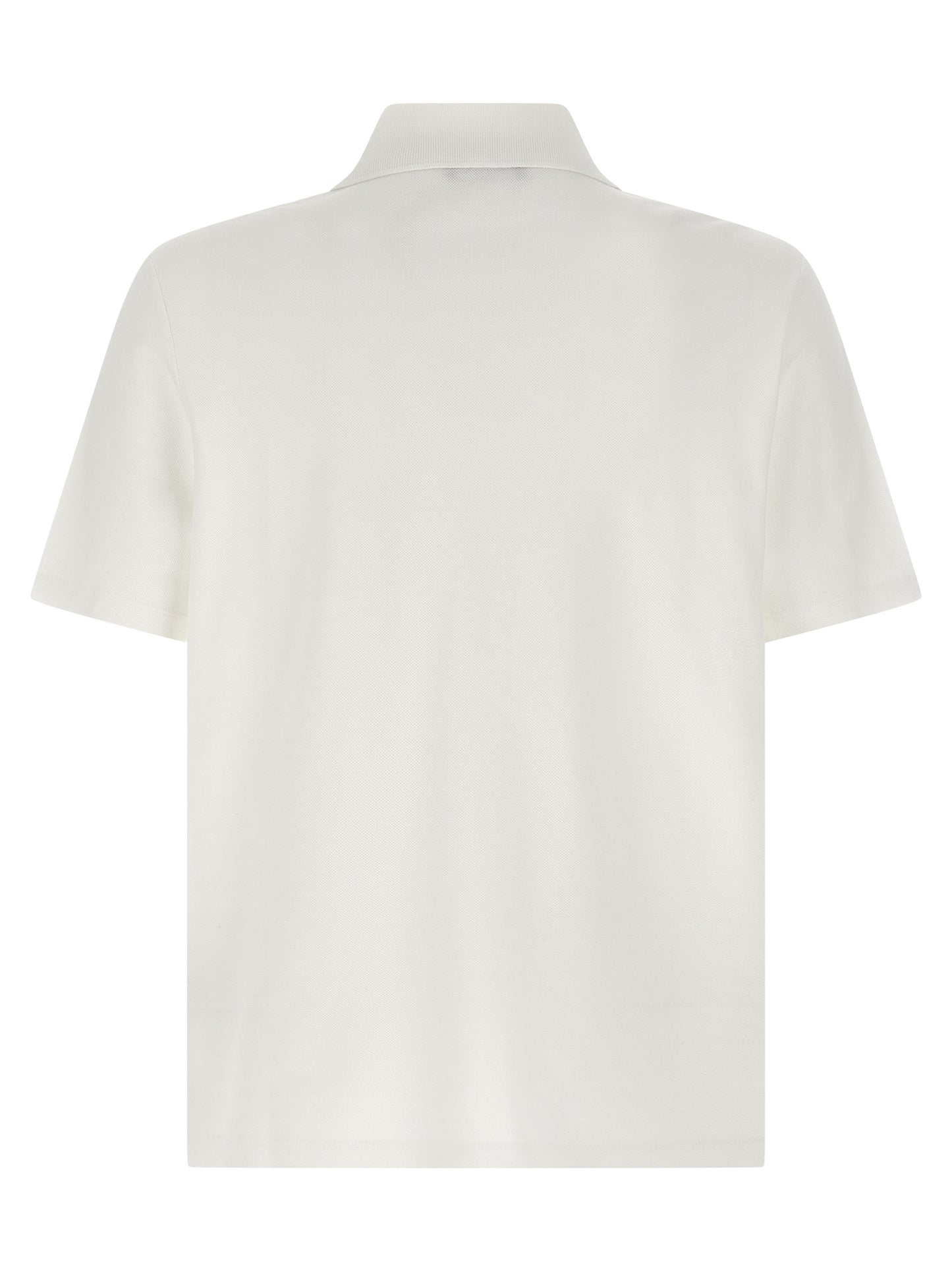 Polo de algodón bicolor Balmain