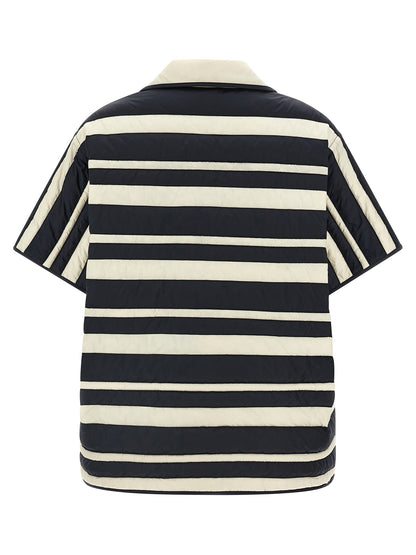 Blusa Moncler de Poliamida Multicolor Acabado Estructurado