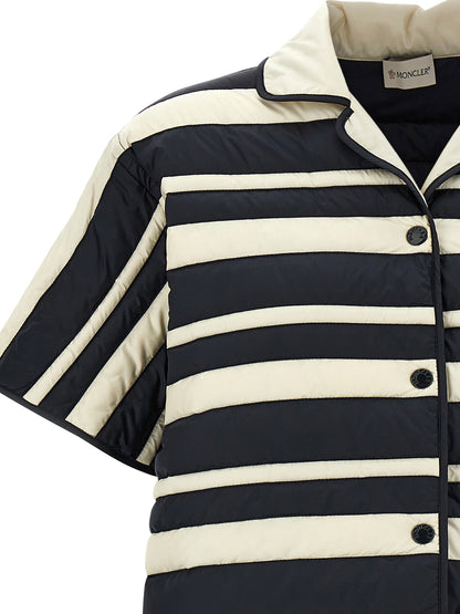 Blusa Moncler de Poliamida Multicolor Acabado Estructurado