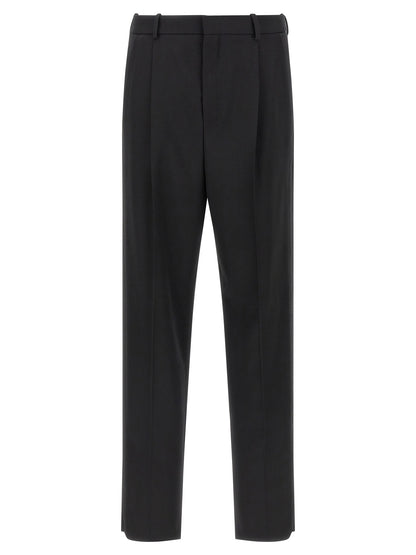 Saint Laurent Formal Black Wool Dress Pants