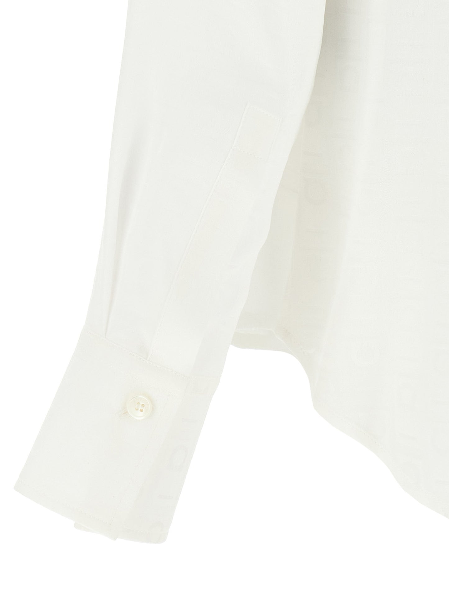 Ferragamo Camisa De Seda Blanca - Estilo Profesional