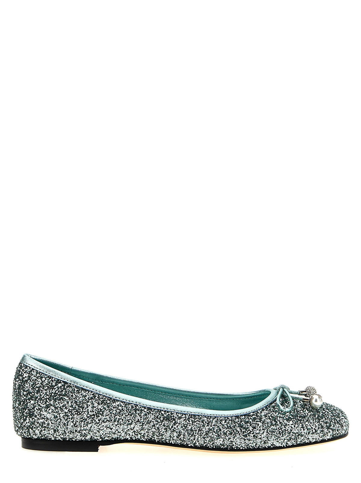 Ballerines bicolores en tissu Elme Jimmy Choo