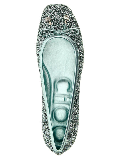 Ballerines bicolores en tissu Elme Jimmy Choo