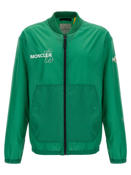Bomber de poliamida bicolor MONCLER GENIUS