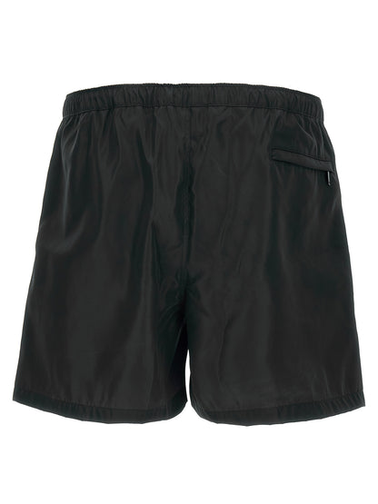 Valentino Garavani Short de bain en polyamide noir - Séchage rapide