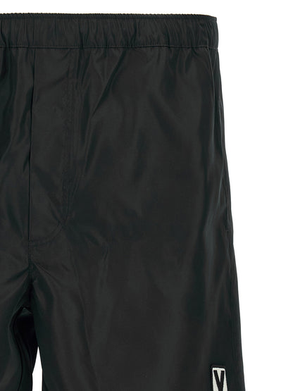 Valentino Garavani Short de bain en polyamide noir - Séchage rapide