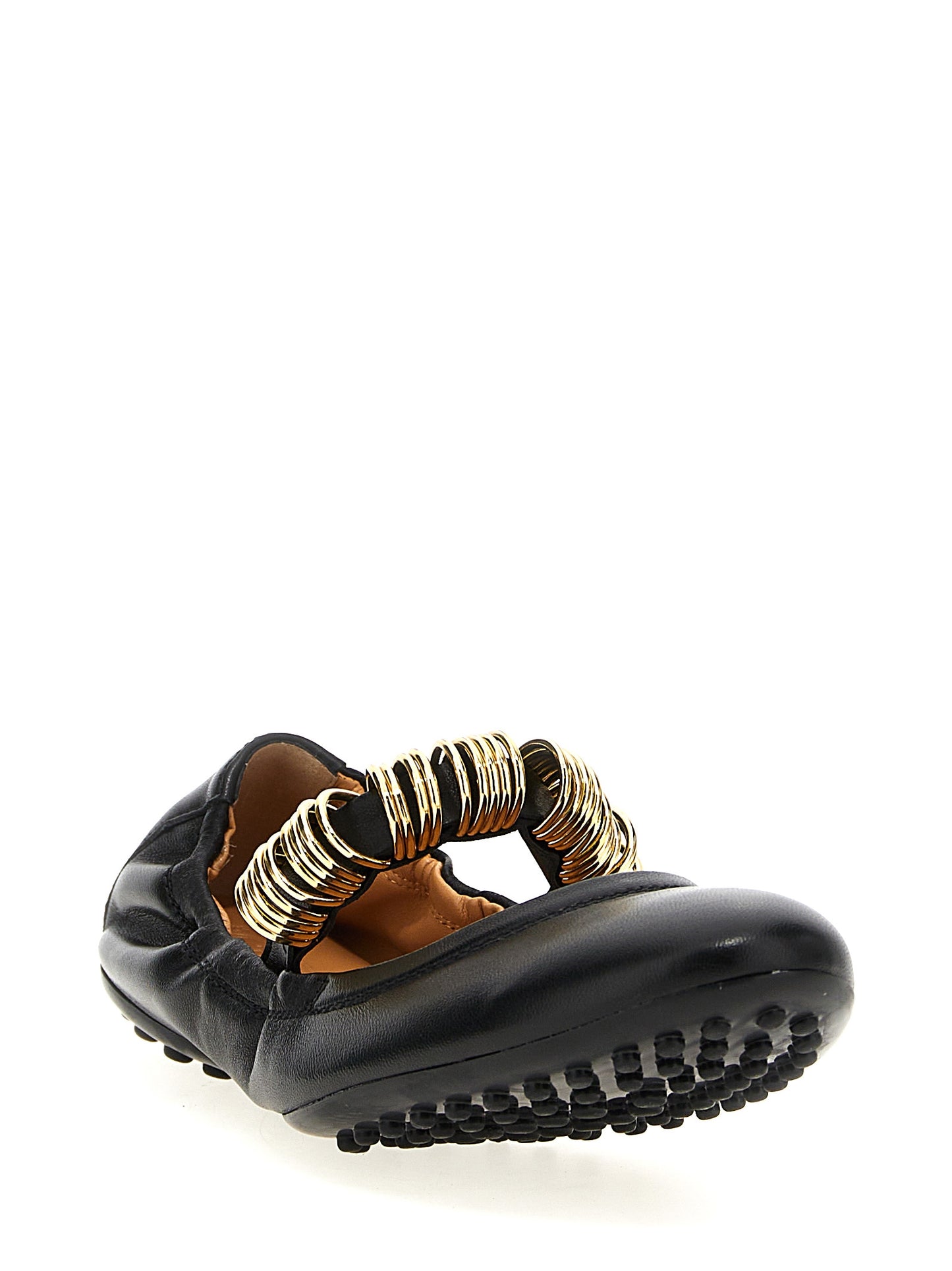 Bailarinas Tod's de piel de cordero negra