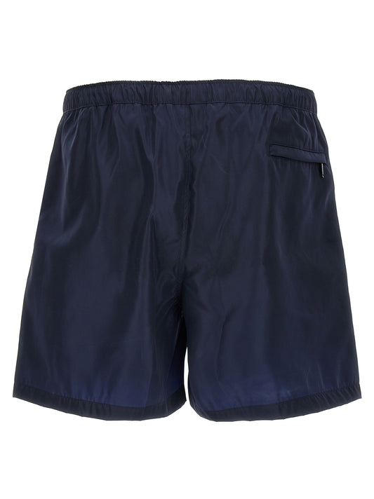 Pantalones cortos de baño Valentino Garavani de poliamida azul