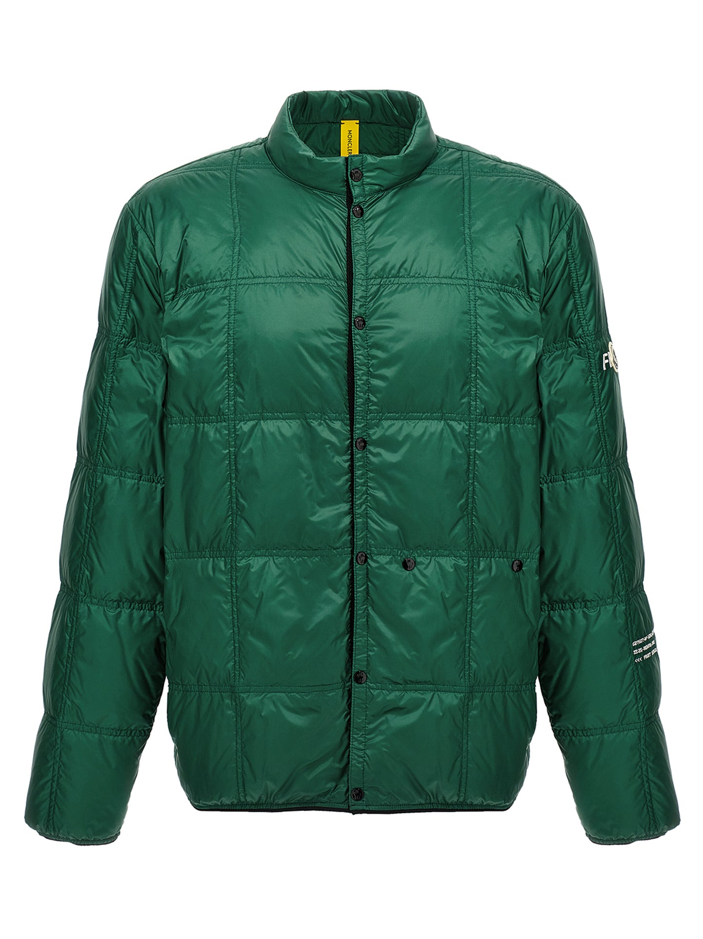 MONCLER GENIUS Chaqueta bicolor de poliamida extralarga
