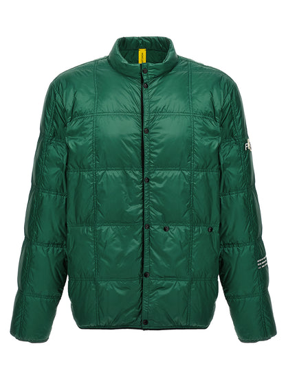 MONCLER GENIUS Chaqueta bicolor de poliamida extralarga