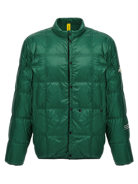 MONCLER GENIUS Chaqueta bicolor de poliamida extralarga