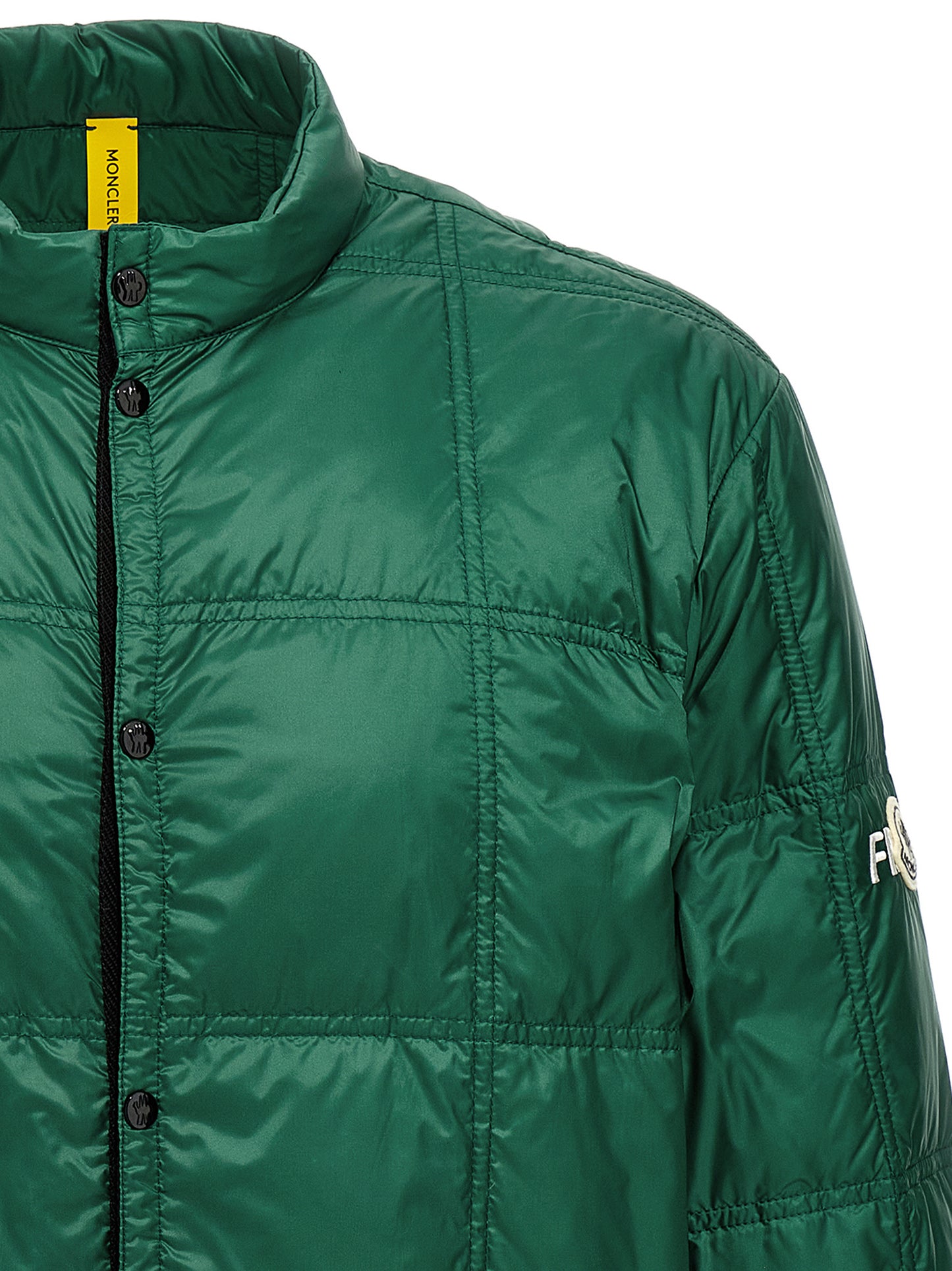 MONCLER GENIUS Chaqueta bicolor de poliamida extralarga