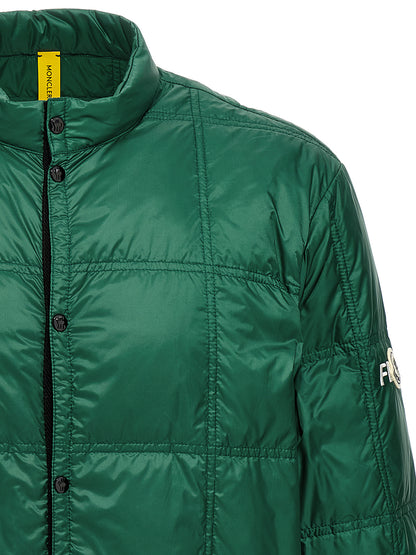 MONCLER GENIUS Chaqueta bicolor de poliamida extralarga