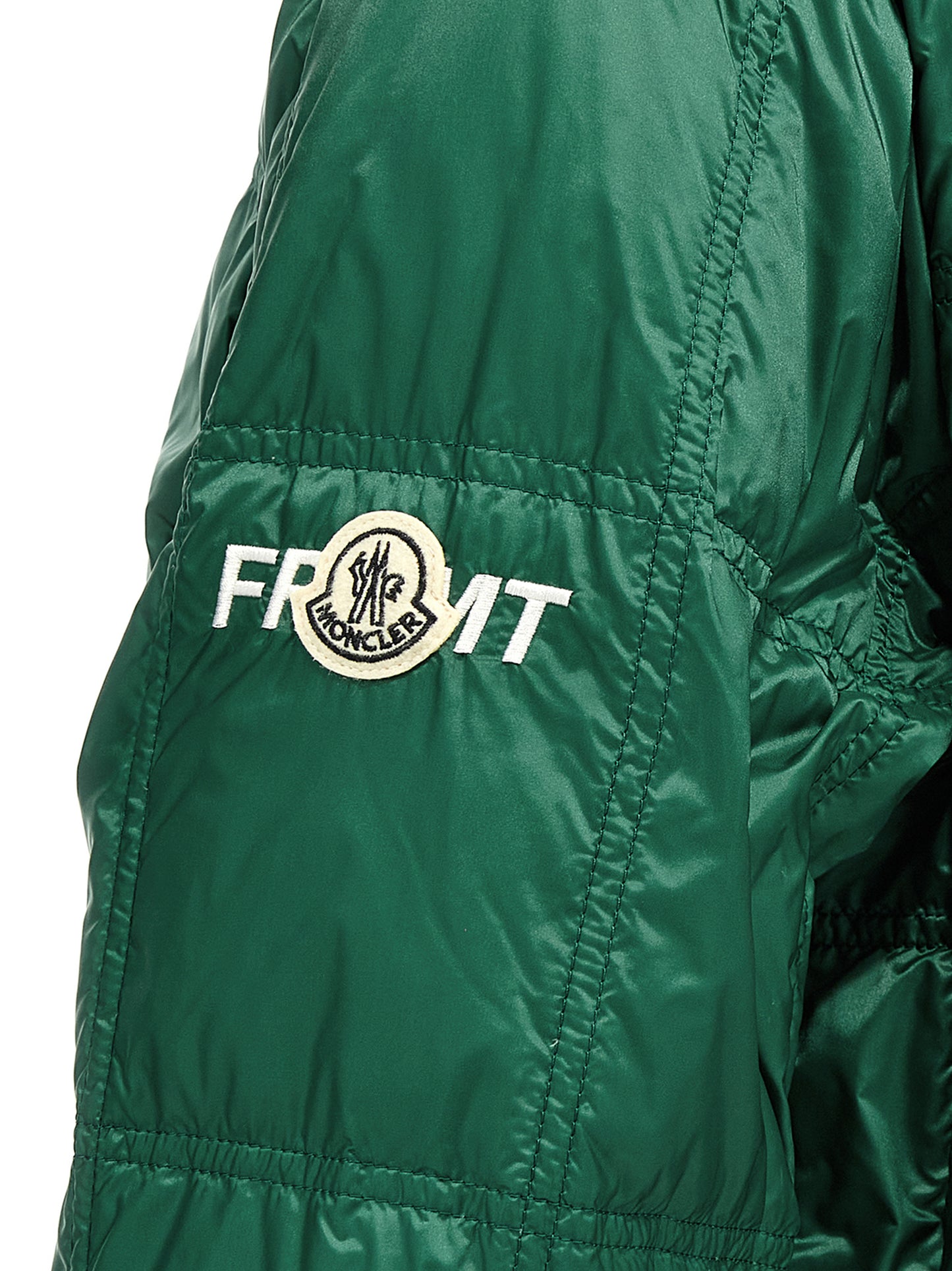 MONCLER GENIUS Chaqueta bicolor de poliamida extralarga