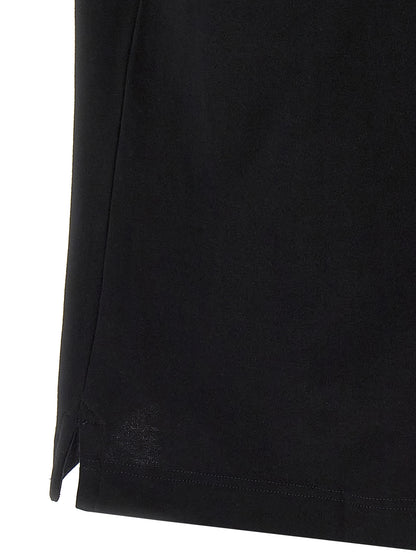 T-shirt bicolore en coton Alexander McQueen