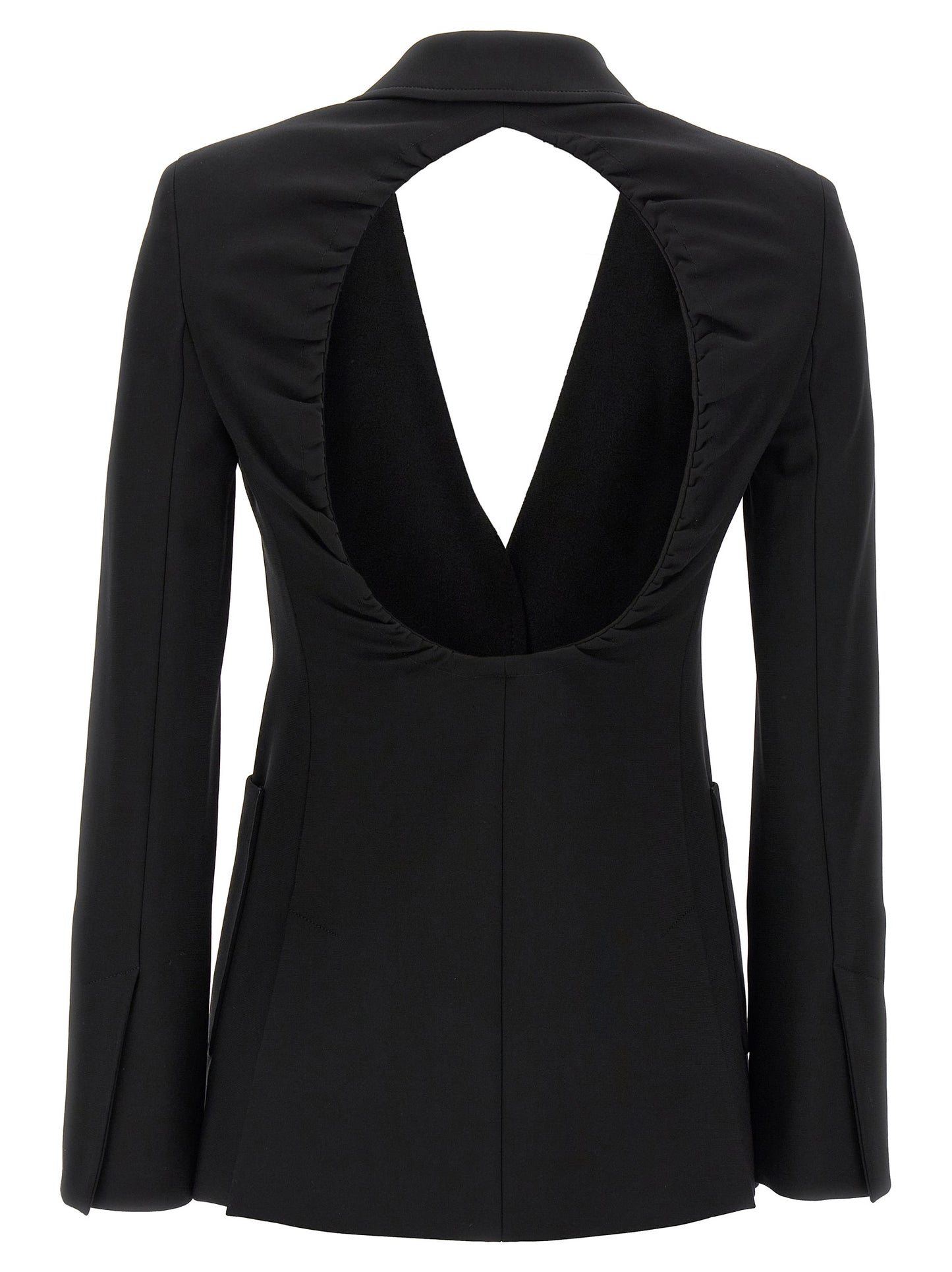 Blazer Max Mara negro de viscosa