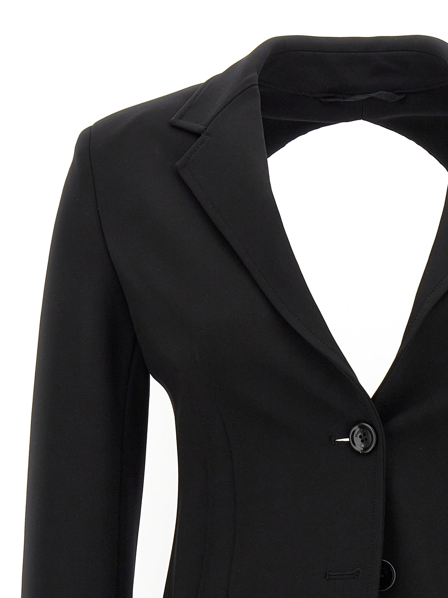 Blazer Max Mara negro de viscosa