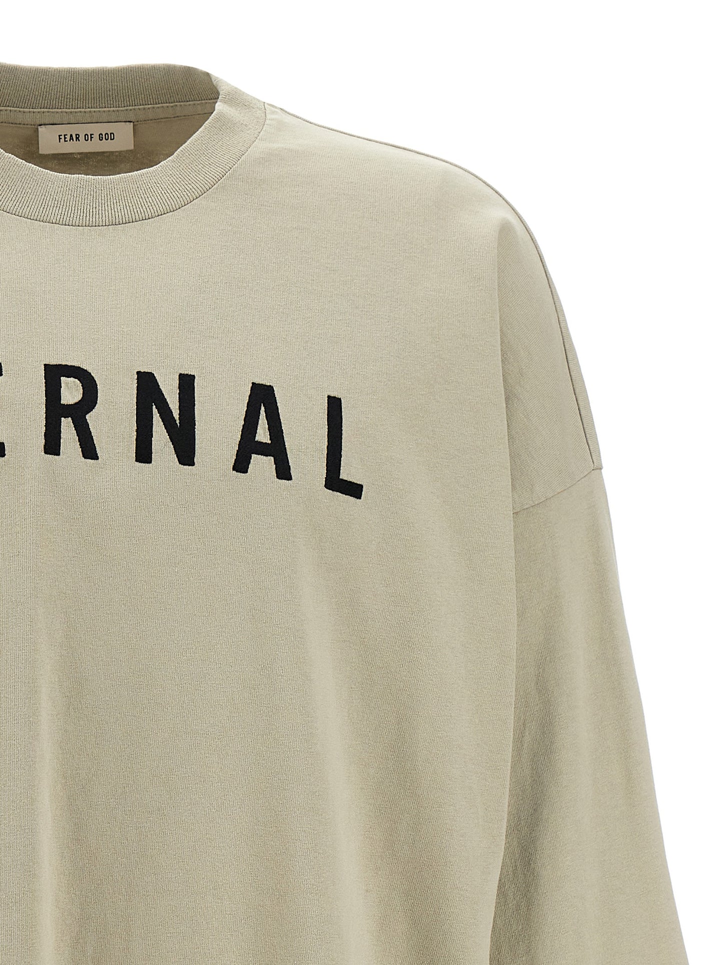 T-shirt en coton gris Fear Of God