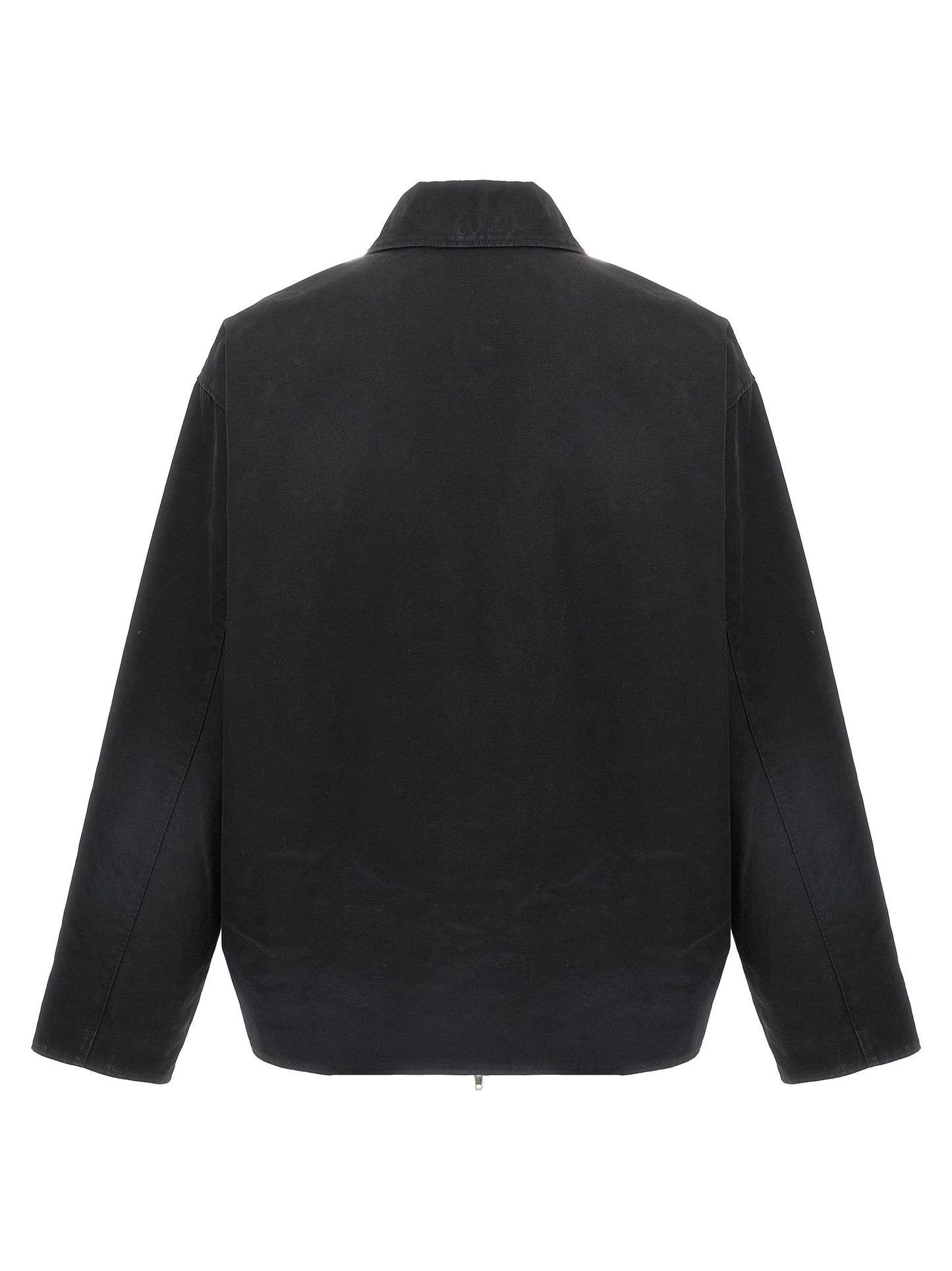 Balenciaga Classic Black Cotton Long Jacket