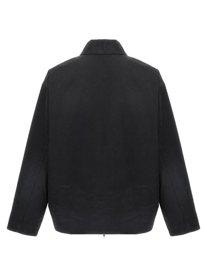 Balenciaga Classic Black Cotton Long Jacket