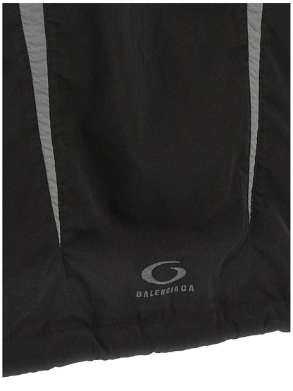 Chaqueta Shell De Poliéster Balenciaga Color Negro