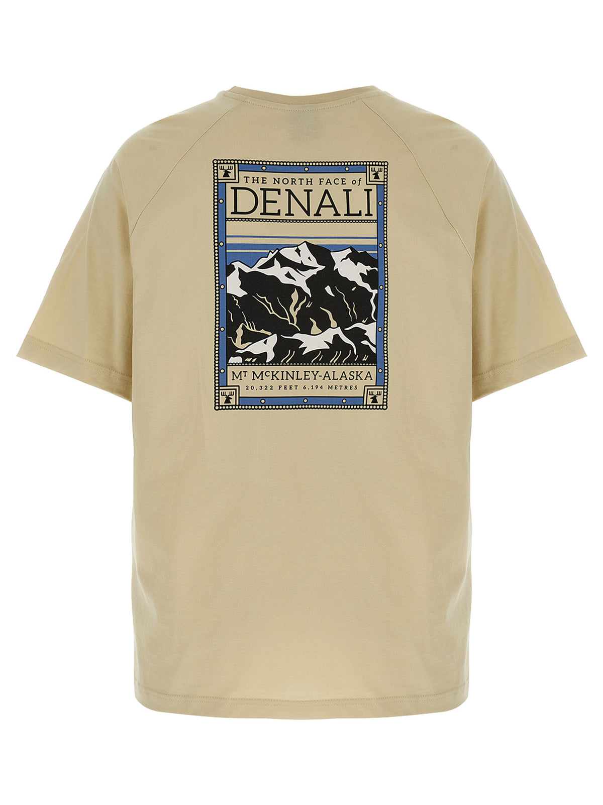 The North Face Classic Beige Cotton T-Shirt