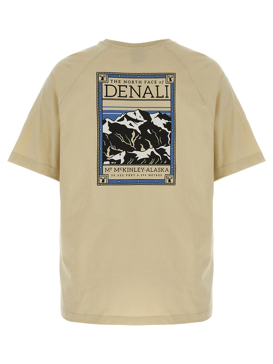The North Face Camiseta De Algodón En Beige Clásico