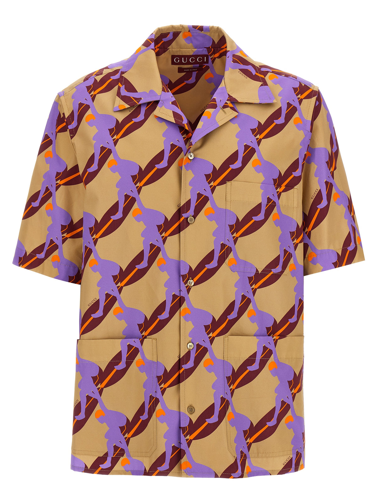 Gucci Multicolor Cotton Blouse for Women