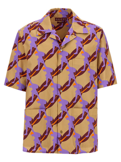 Gucci Multicolor Cotton Blouse for Women