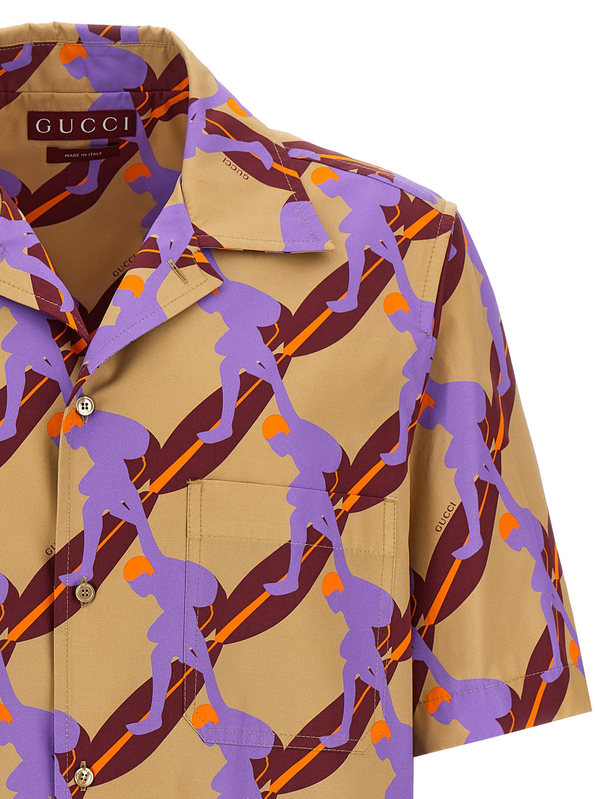 Gucci Multicolor Cotton Blouse for Women