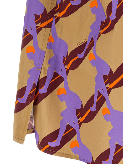 Gucci Multicolor Cotton Blouse for Women