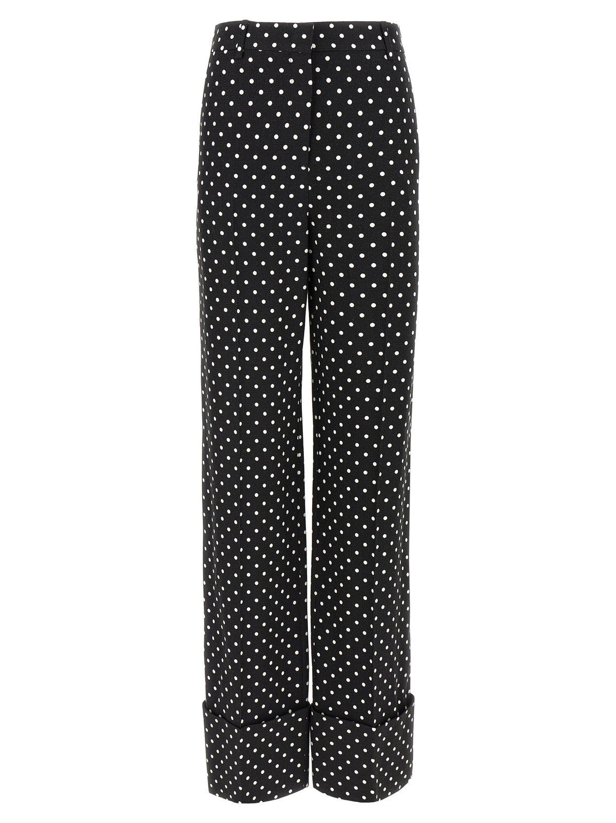 Pantalon décontracté bicolore en viscose Valentino Garavani
