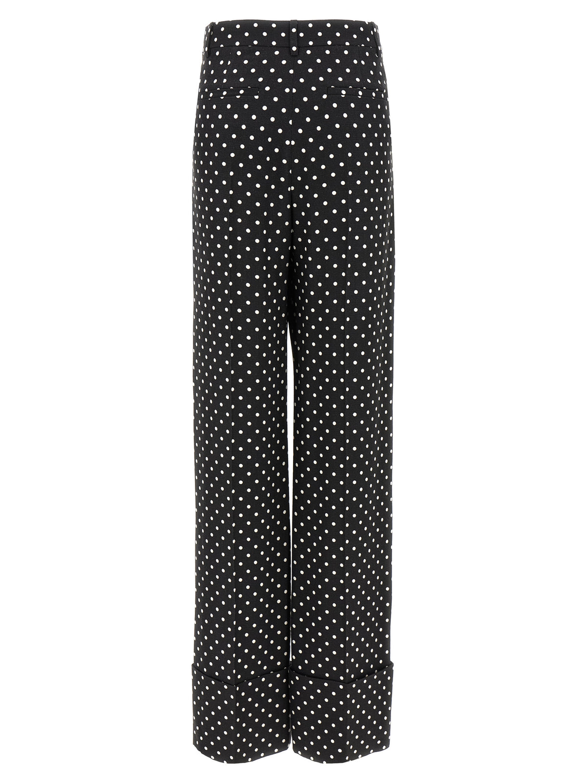 Pantalon décontracté bicolore en viscose Valentino Garavani
