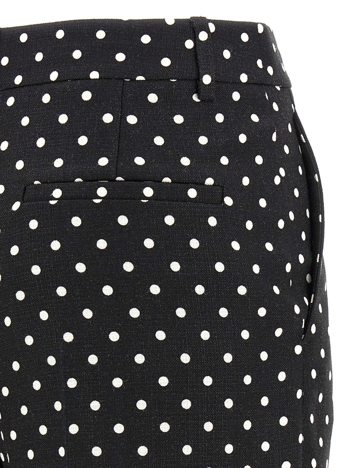 Pantalon décontracté bicolore en viscose Valentino Garavani