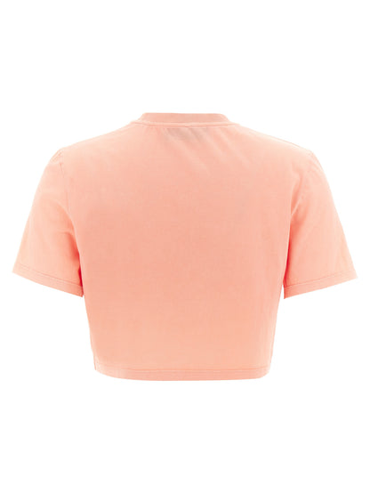 T-shirt Fendi en coton multicolore coupe droite