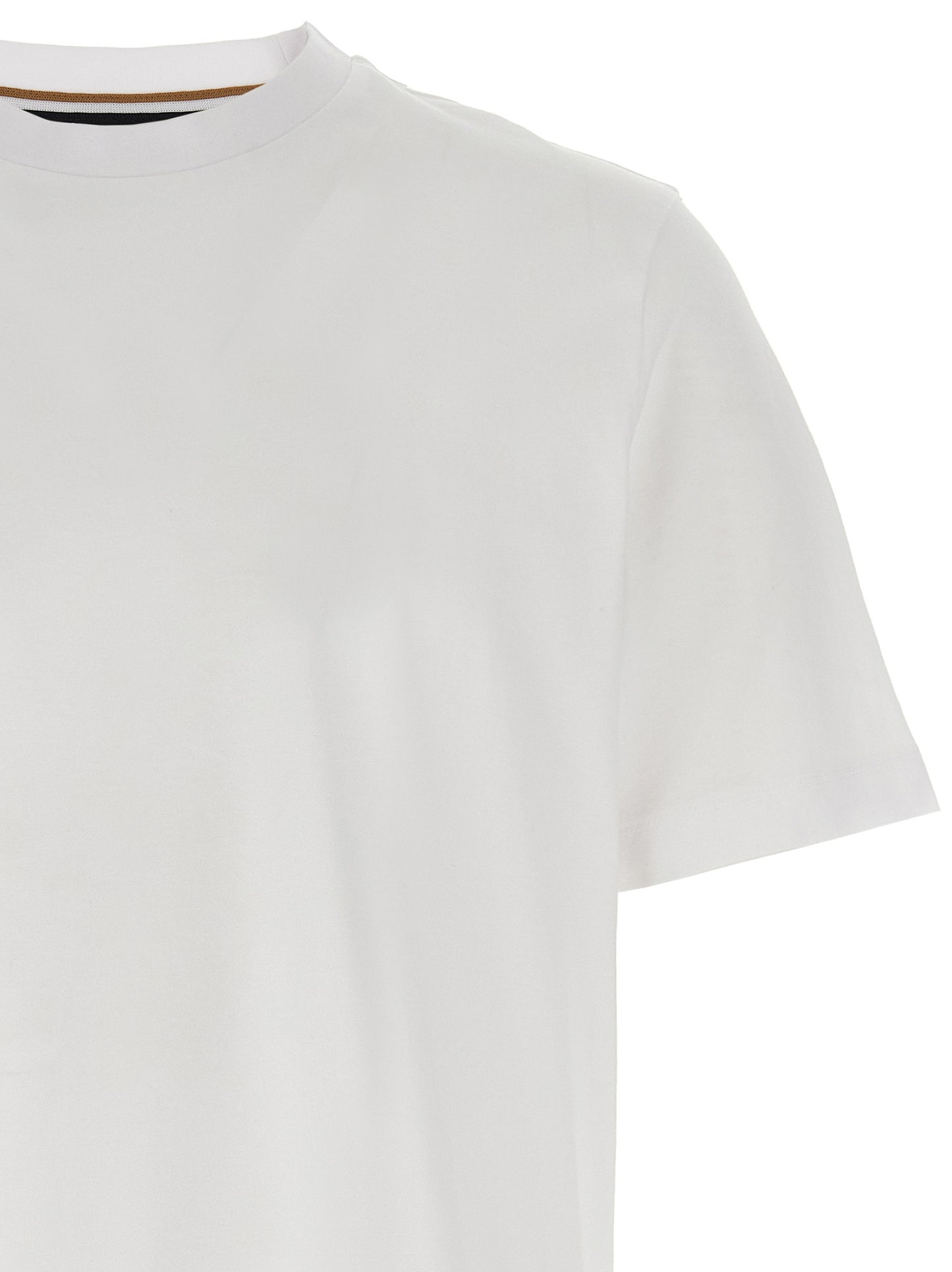 Camiseta blanca de algodón Hugo Boss