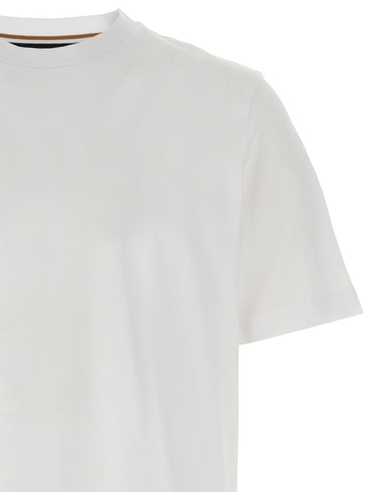Camiseta blanca de algodón Hugo Boss