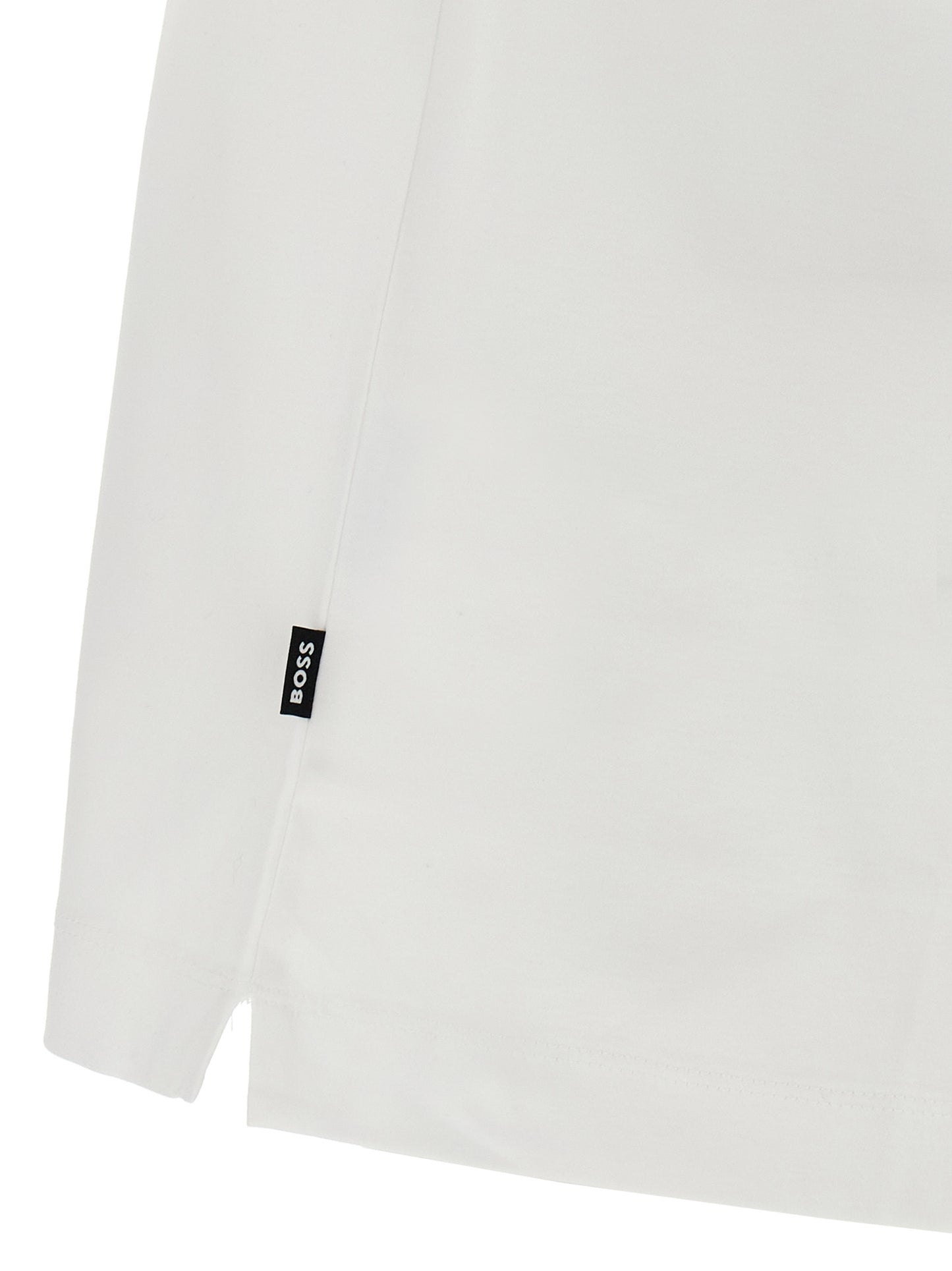 Camiseta blanca de algodón Hugo Boss