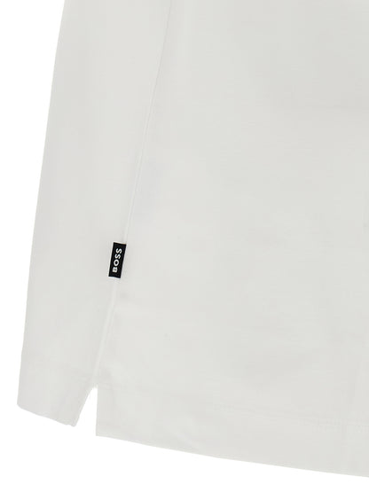 Camiseta blanca de algodón Hugo Boss