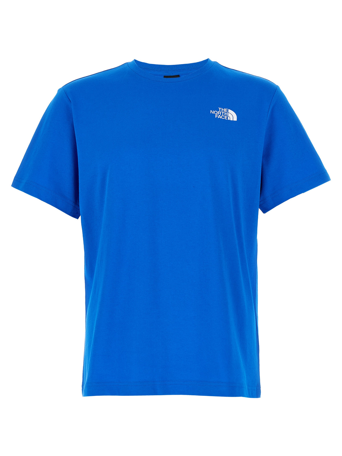 T-shirt bleu en coton The North Face