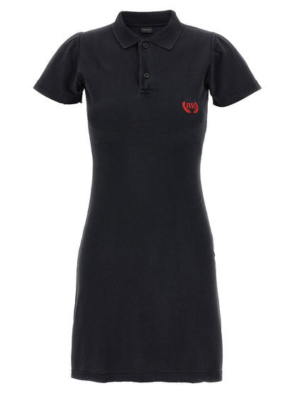 Minivestido Balenciaga de algodón negro