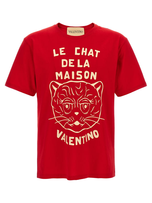 Camiseta de algodón multicolor Valentino Garavani
