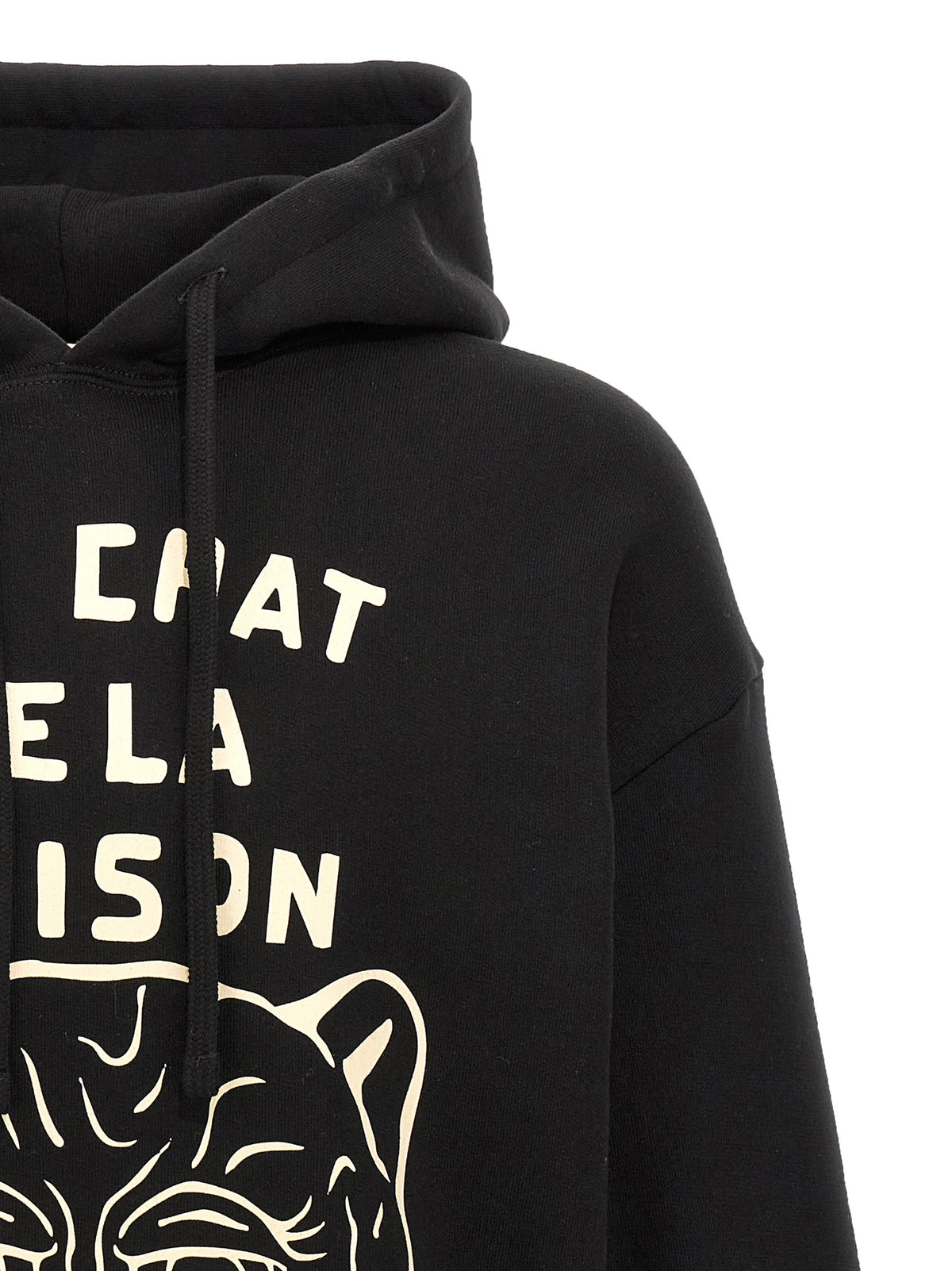 Sweat-shirt Valentino Garavani en coton noir