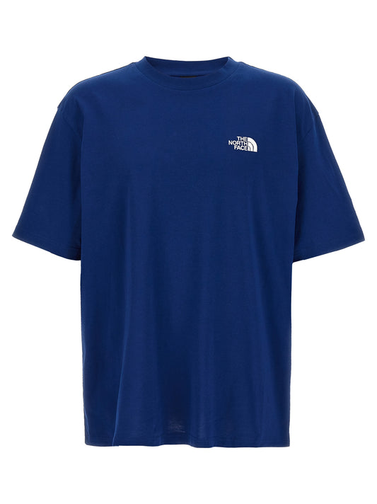 Camiseta The North Face de algodón azul