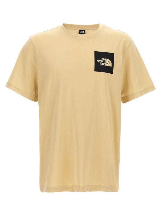 Camiseta de algodón beige de The North Face