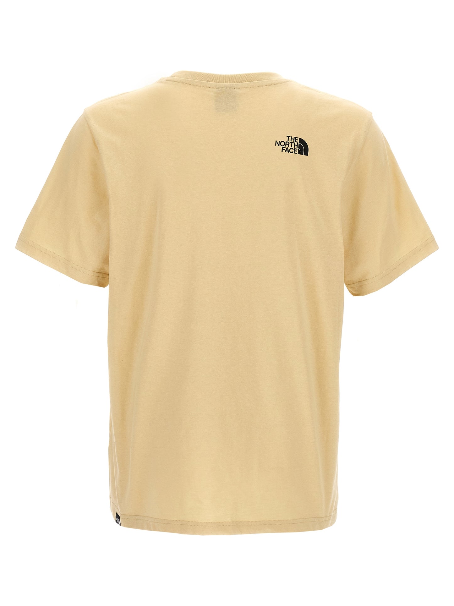 Camiseta de algodón beige de The North Face