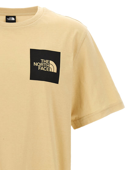 Camiseta de algodón beige de The North Face